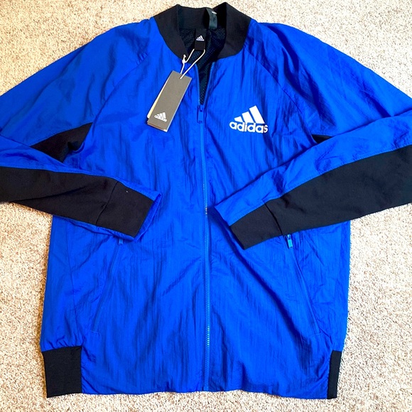 adidas Other - Mens Medium Adidas VRCT Light Multi Sport Jacket Blue FL3590